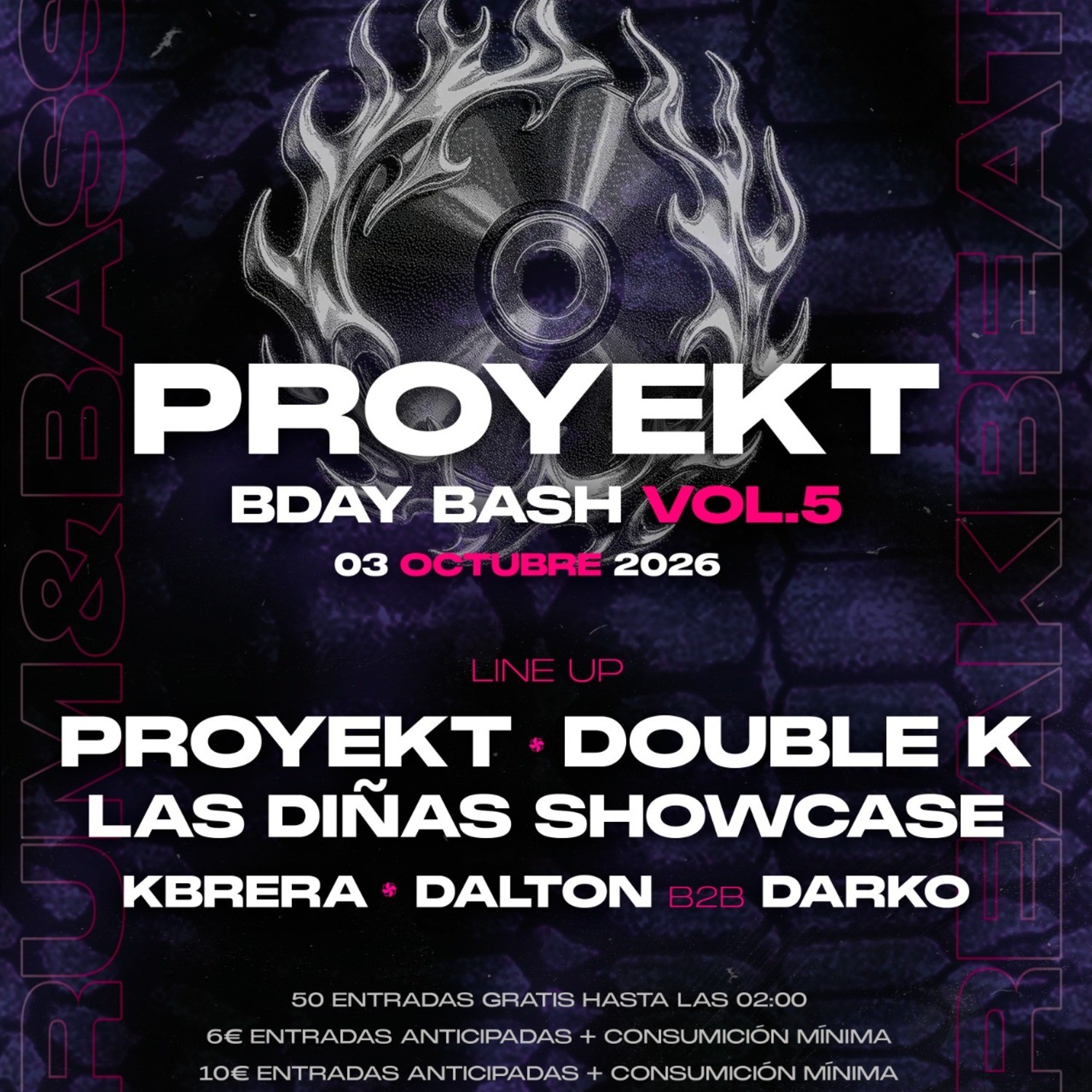 PROYEKT B´DAY BASH en Sevilla