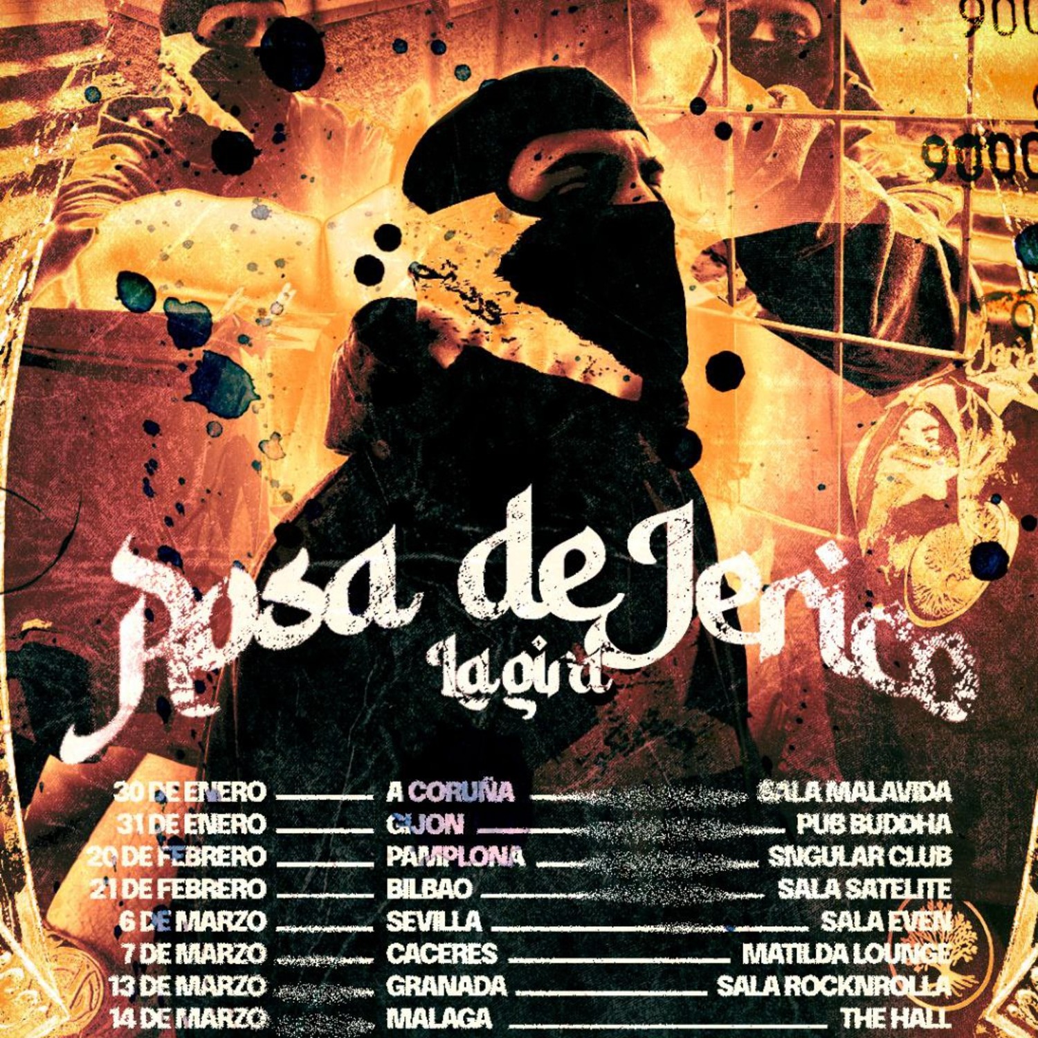 Rosa de jerico la gira