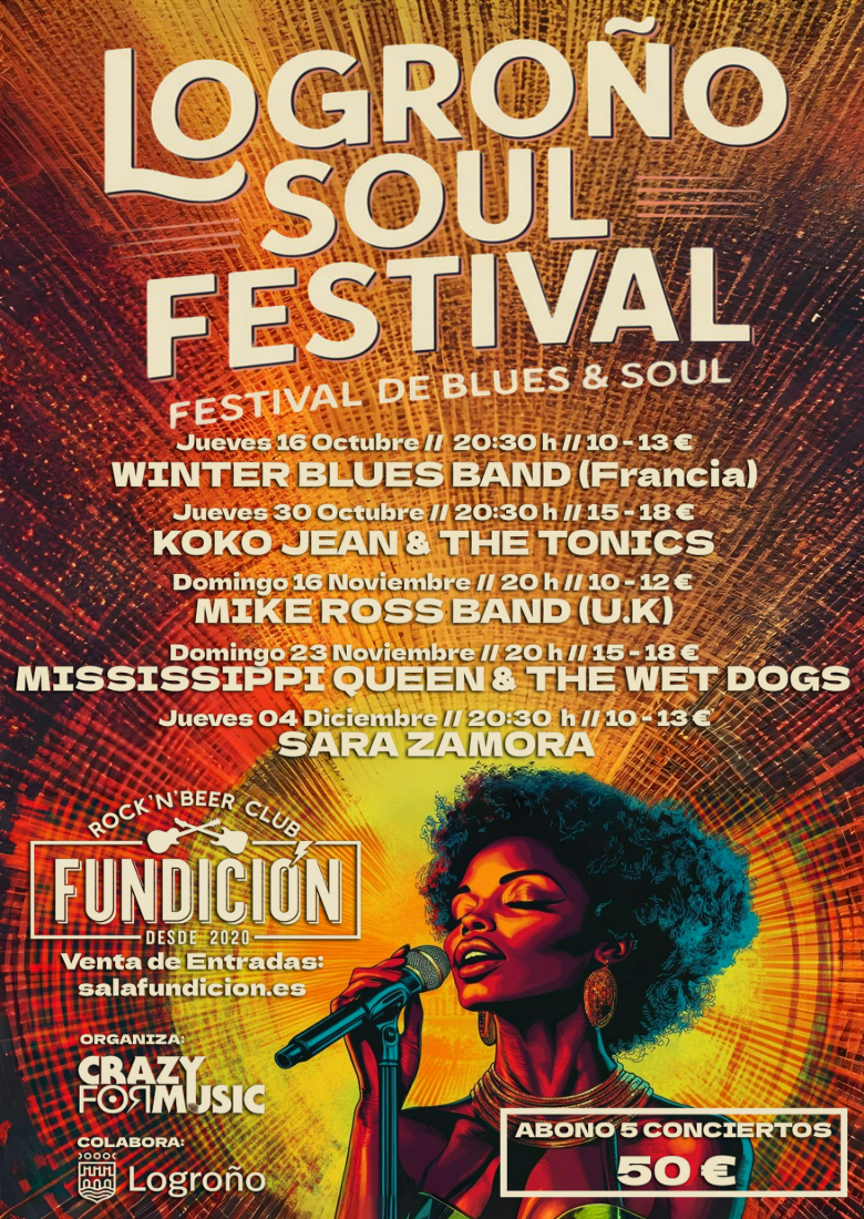 WINTER BLUES BAND - LOGROÑO SOUL FESTIVAL WINTER BLUES BAND - LOGROÑO SOUL FESTIVAL