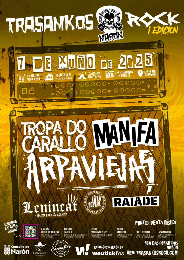 Trasankos Rock Narón 2025 (1ª edición) Trasankos Rock Narón 2025 (1ª edición)