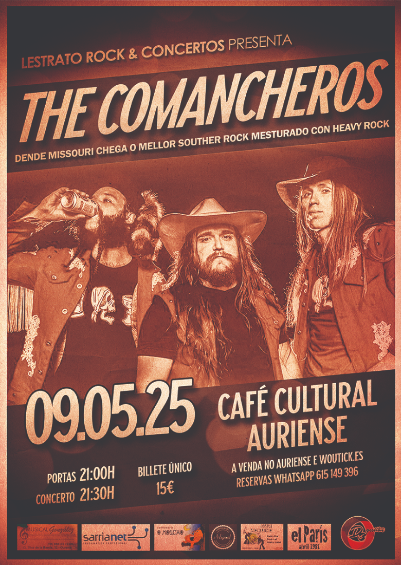 ★ THE COMANCHEROS en el Auriense (Ourense) ★ ★ THE COMANCHEROS en el Auriense (Ourense) ★