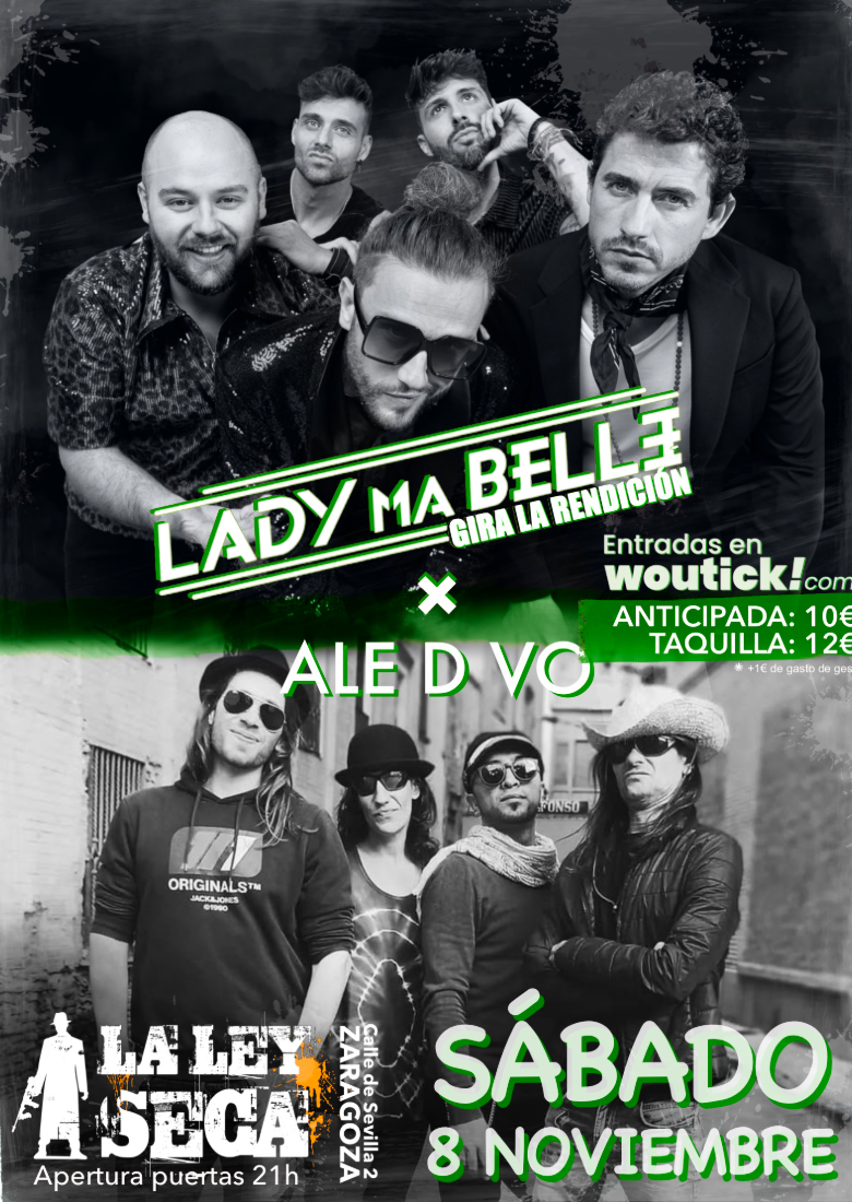 LADY MA BELLE en concierto en Zaragoza LADY MA BELLE en concierto en Zaragoza