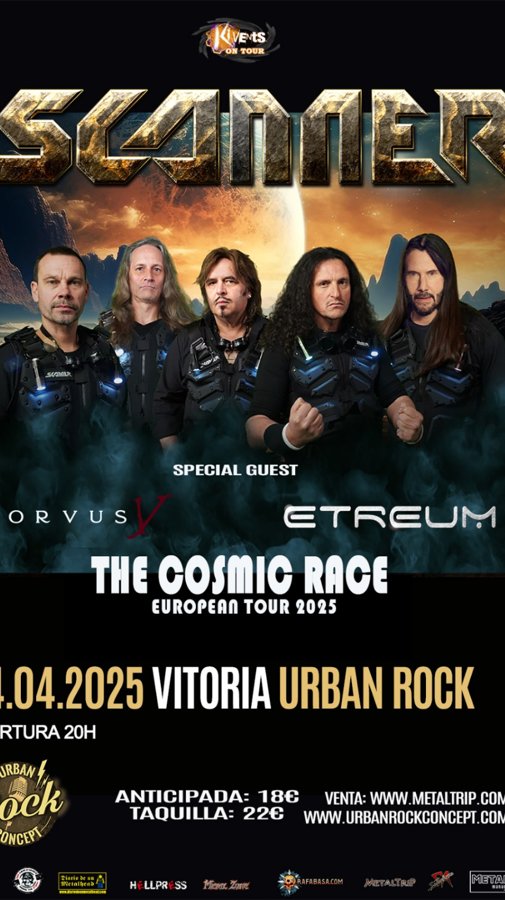 SCANNER + CORVUS V + ETREUM en Vitoria SCANNER + CORVUS V + ETREUM en Vitoria