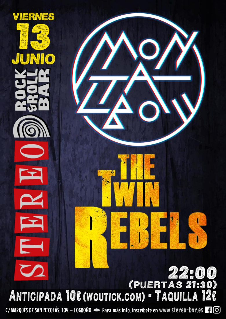 MONTALBO+TWIN REBELS en el STEREO de Logroño MONTALBO+TWIN REBELS en el STEREO de Logroño