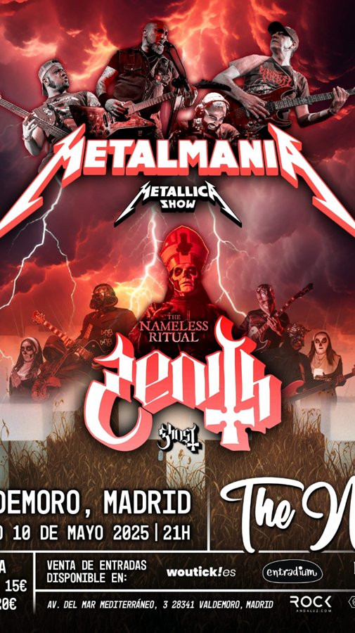 METALMANIA EN VALDEMORO_ SALA THE NEW METALMANIA EN VALDEMORO_ SALA THE NEW