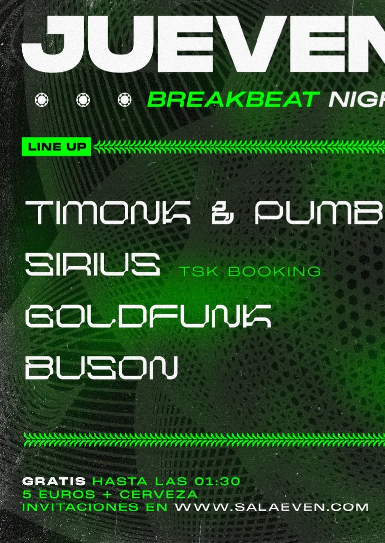 JUEVEN DNB en Sevilla, Sala Even JUEVEN DNB en Sevilla, Sala Even