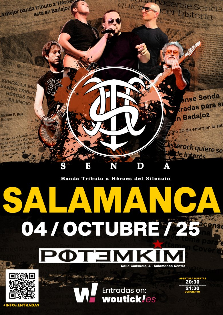 TRIBUTO HÉROES DEL SILENCIO - SALAMANCA TRIBUTO HÉROES DEL SILENCIO - SALAMANCA