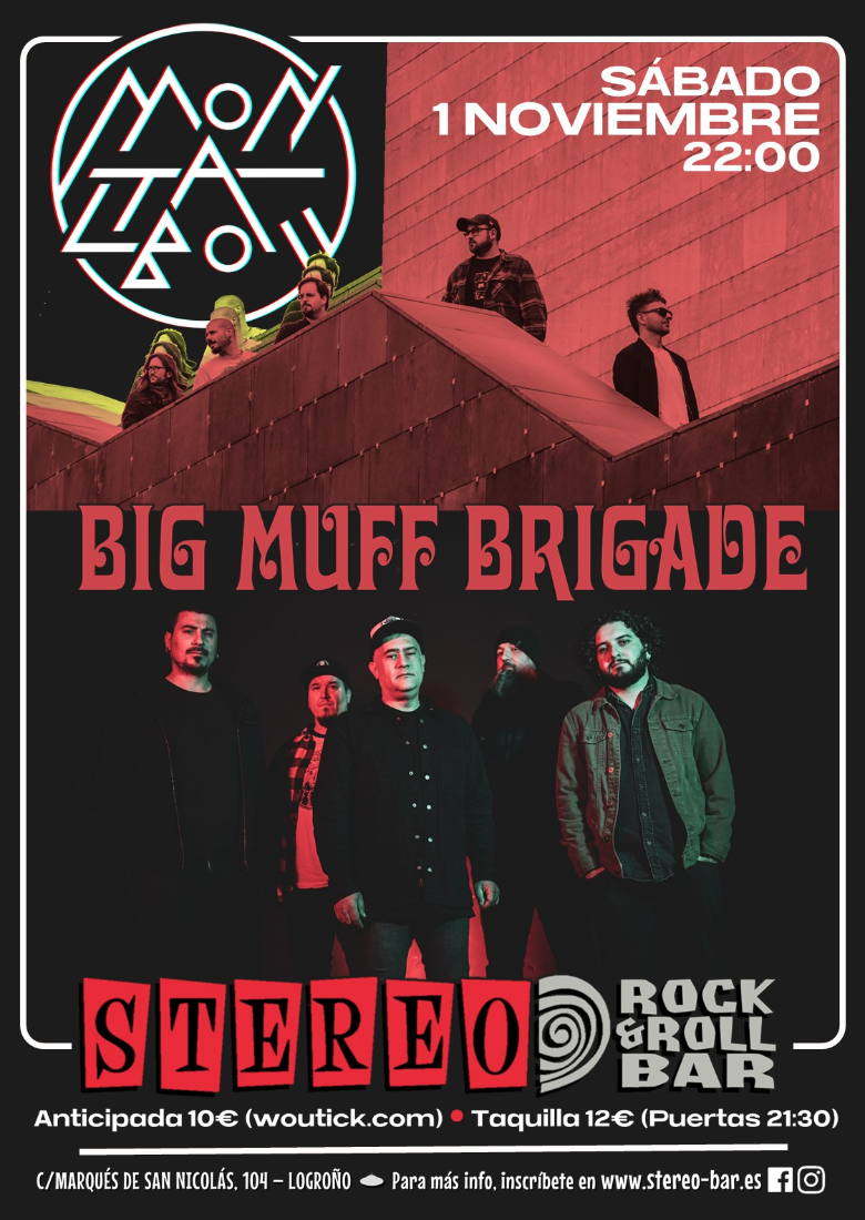 MONTALBO Y BIG MUFF BRIGADE en el STEREO de Logroño MONTALBO Y BIG MUFF BRIGADE en el STEREO de Logroño