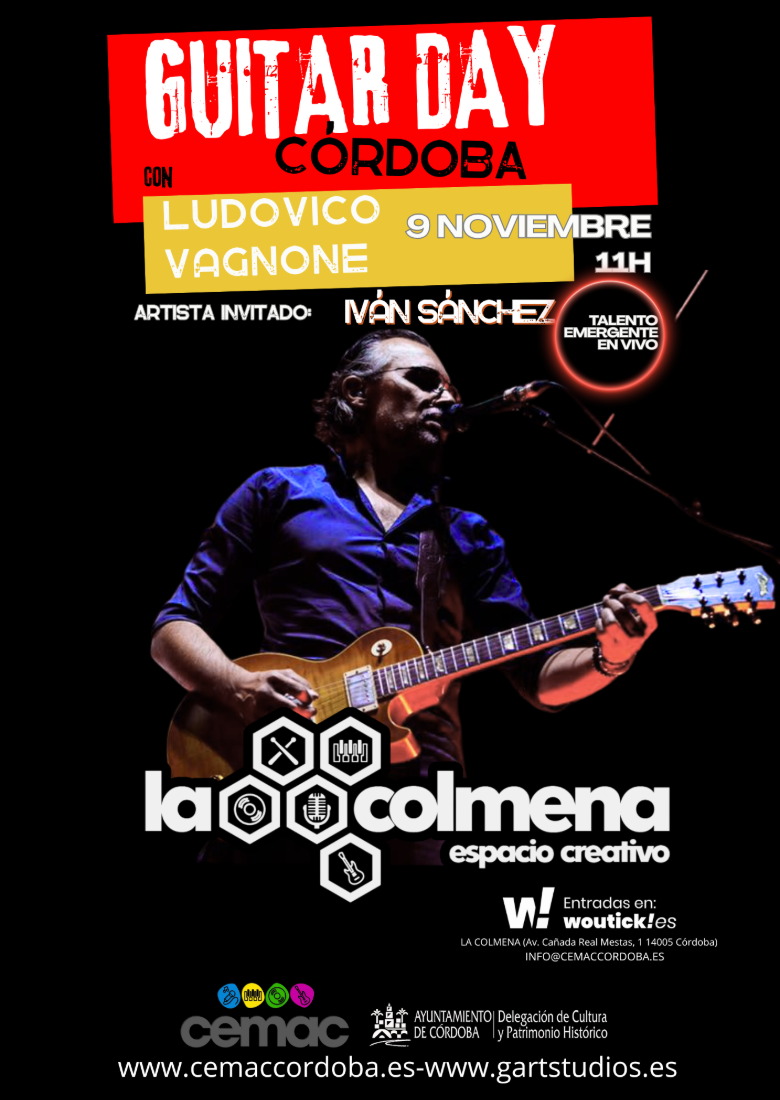 GUITAR DAY con Ludovico Vagnone en Cordoba GUITAR DAY con Ludovico Vagnone en Cordoba