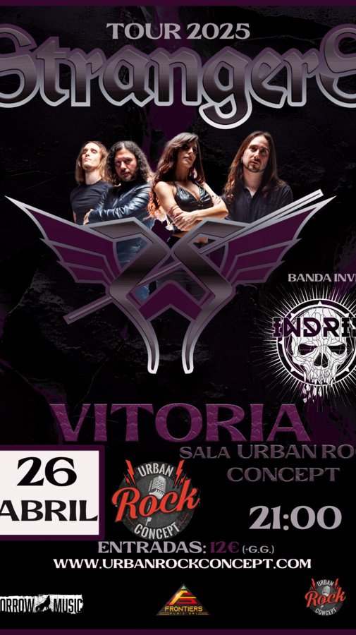 STRANGERS + INDRID en Vitoria STRANGERS + INDRID en Vitoria