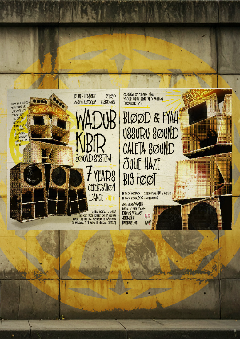 7 Aniversario Wadub Kibir Sound System - Córdoba 7 Aniversario Wadub Kibir Sound System - Córdoba