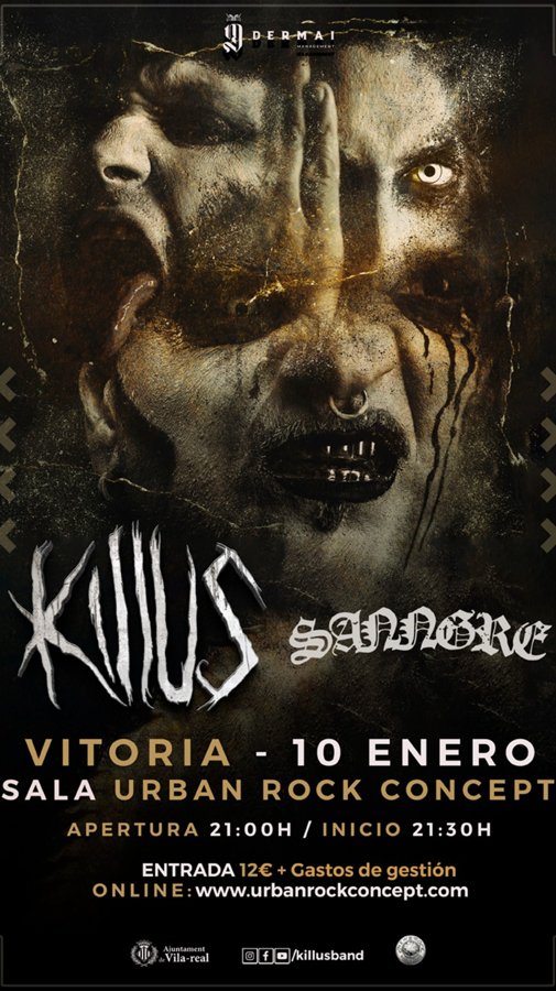 KILLUS + SANNGRE en Vitoria KILLUS + SANNGRE en Vitoria