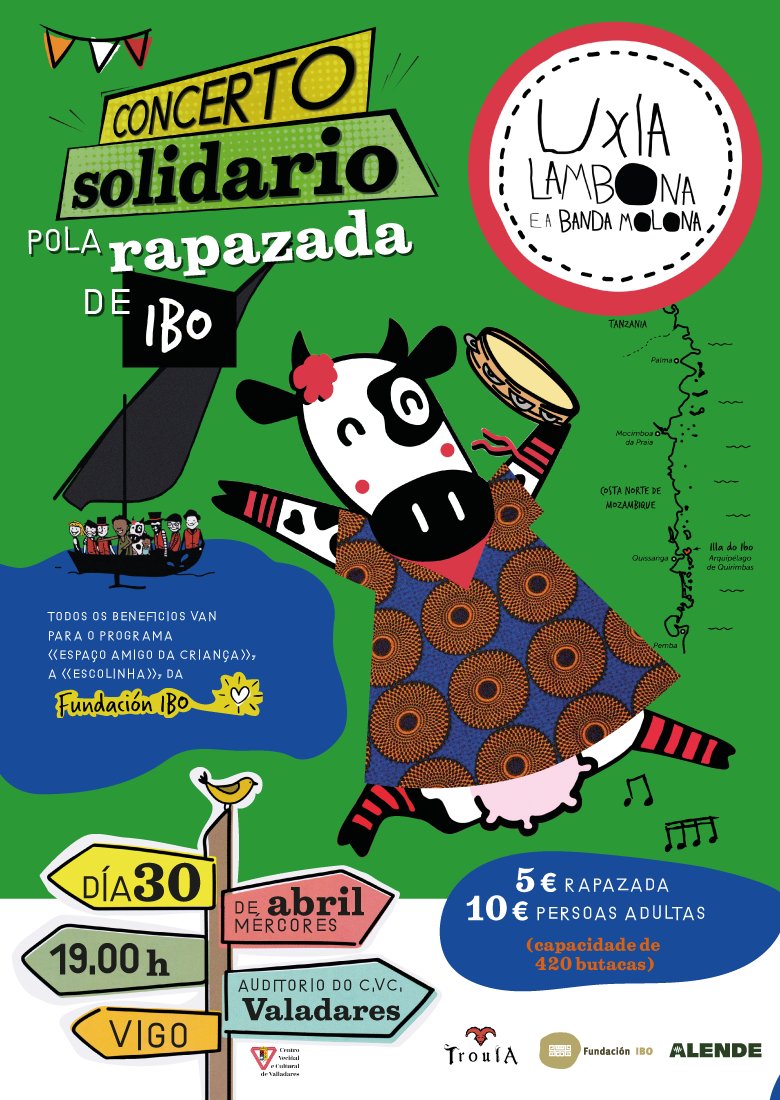 Uxía Lambona e a Banda Molona en Vigo Uxía Lambona e a Banda Molona en Vigo