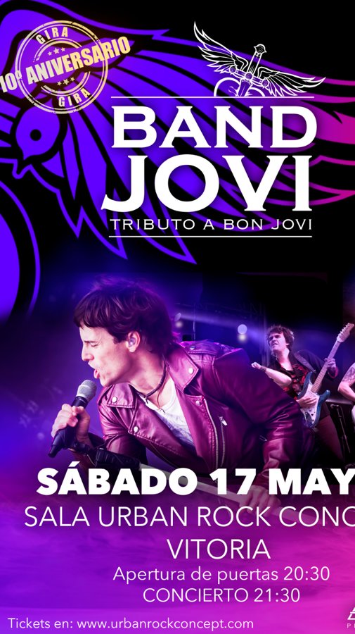 BAND JOVI (Tributo a Bon Jovi) 10º Aniversario BAND JOVI (Tributo a Bon Jovi) 10º Aniversario