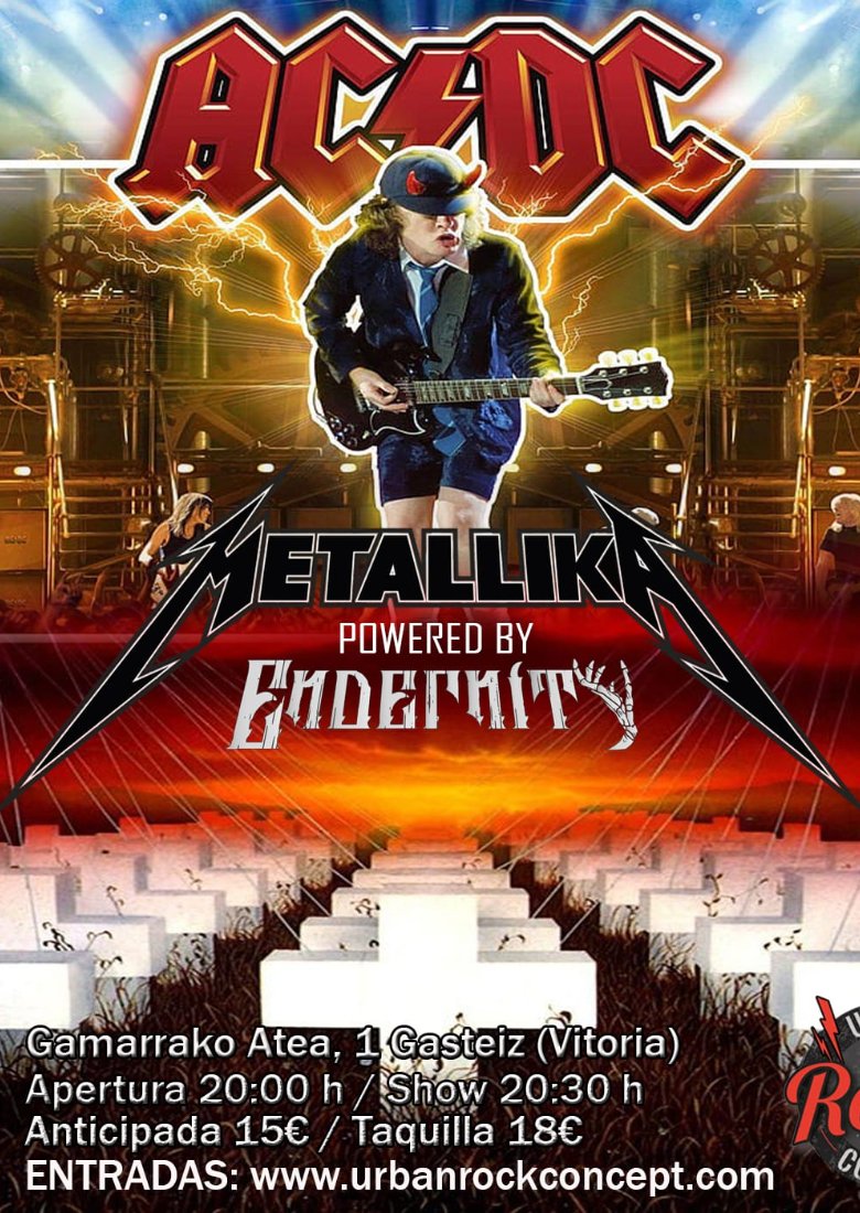 TRIBUTO METALLICA Y AC/DC en Vitoria