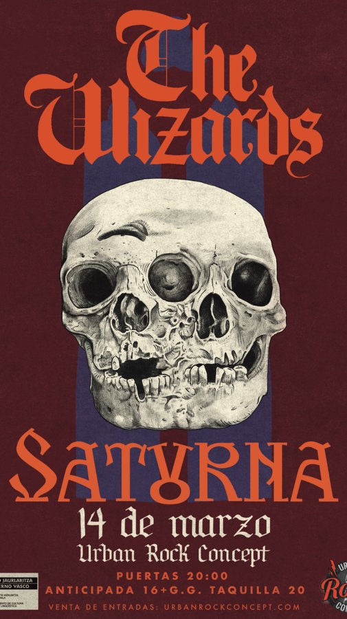 THE WIZARDS + SATURNA en Vitoria THE WIZARDS + SATURNA en Vitoria
