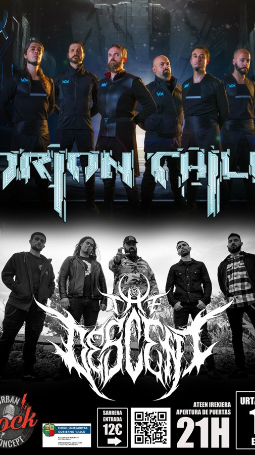 ORION CHILD + THE DESCENT en Vitoria ORION CHILD + THE DESCENT en Vitoria