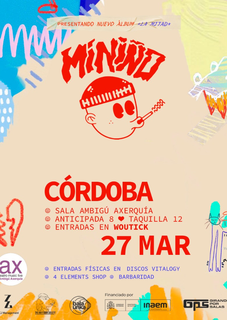 Miniño en Concierto sala Ambigú CORDOBA Miniño en Concierto sala Ambigú CORDOBA