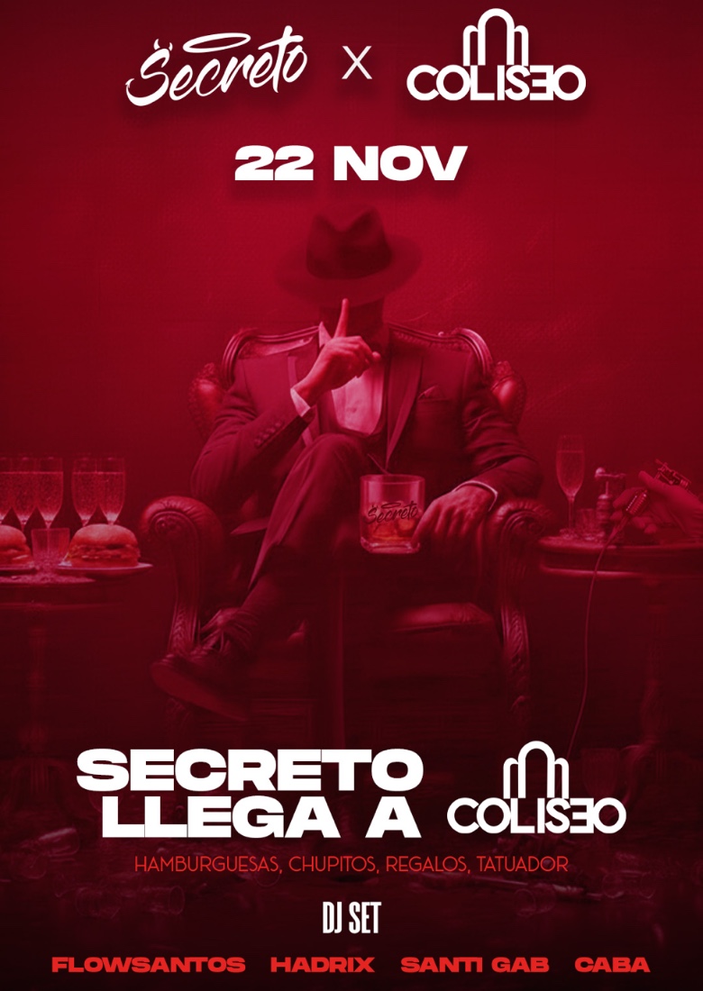🤫 SECRETO x COLISEO ❤️🔥 🤫 SECRETO x COLISEO ❤️🔥