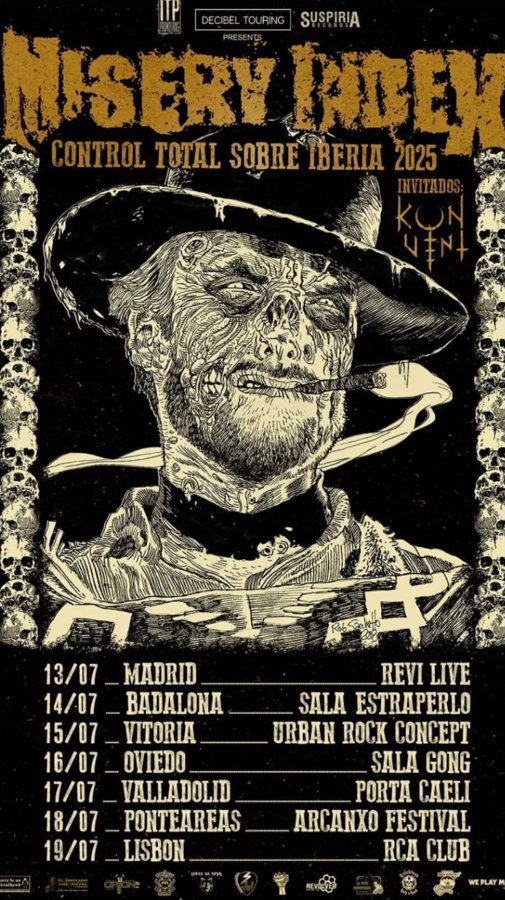 MISERY INDEX + KONVENT en Vitoria MISERY INDEX + KONVENT en Vitoria