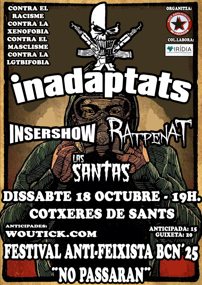 FESTIVAL ANTIFEIXISTA BCN 2025 FESTIVAL ANTIFEIXISTA BCN 2025