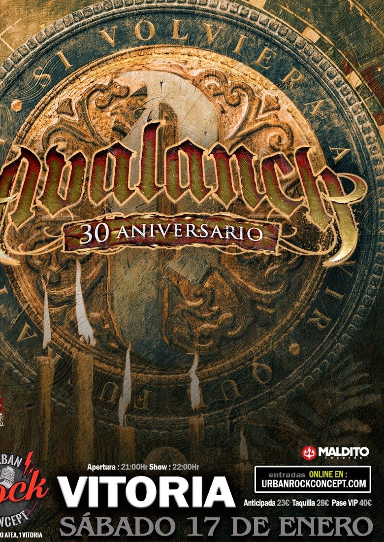 AVALANCH (30 ANIVERSARIO) en Vitoria