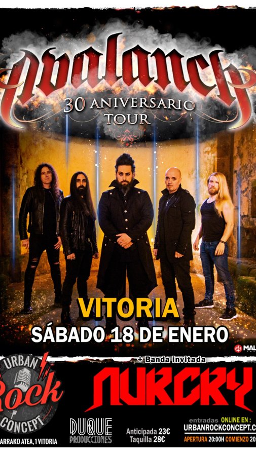 AVALANCH + NURCRY en Vitoria AVALANCH + NURCRY en Vitoria