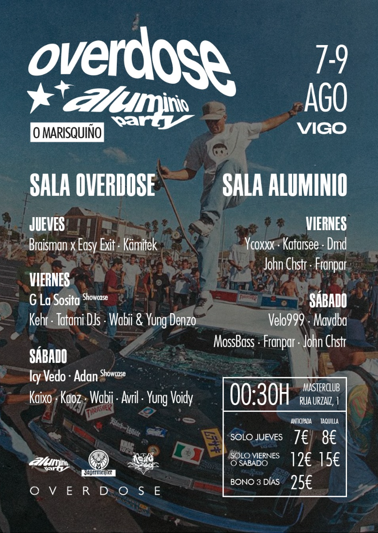 OVERDOSE CLUB MARISQUIÑO SÁBADO 9 DE AGOSTO OVERDOSE CLUB MARISQUIÑO SÁBADO 9 DE AGOSTO