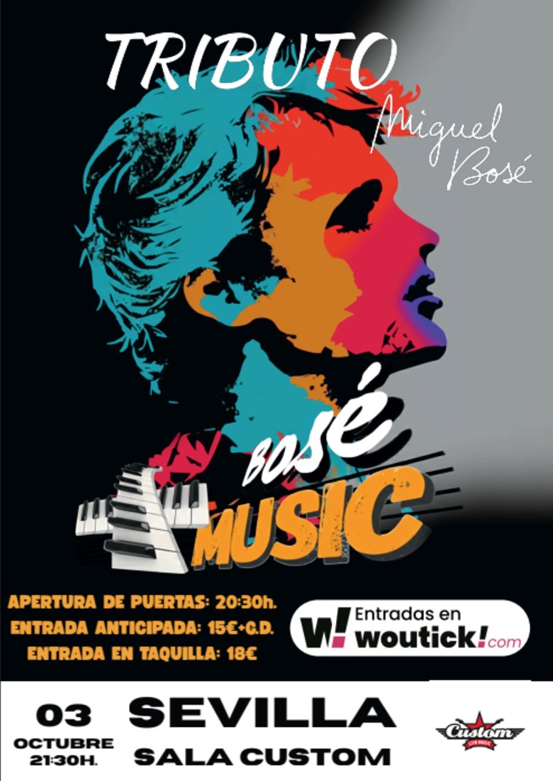 Bosé Music Tributo Miguel Bosé en Sevilla Bosé Music Tributo Miguel Bosé en Sevilla