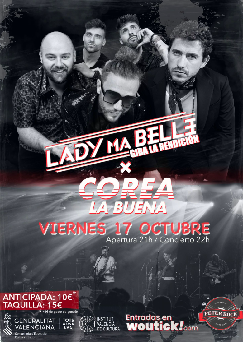 LADY MA BELLE en concierto en Valencia LADY MA BELLE en concierto en Valencia