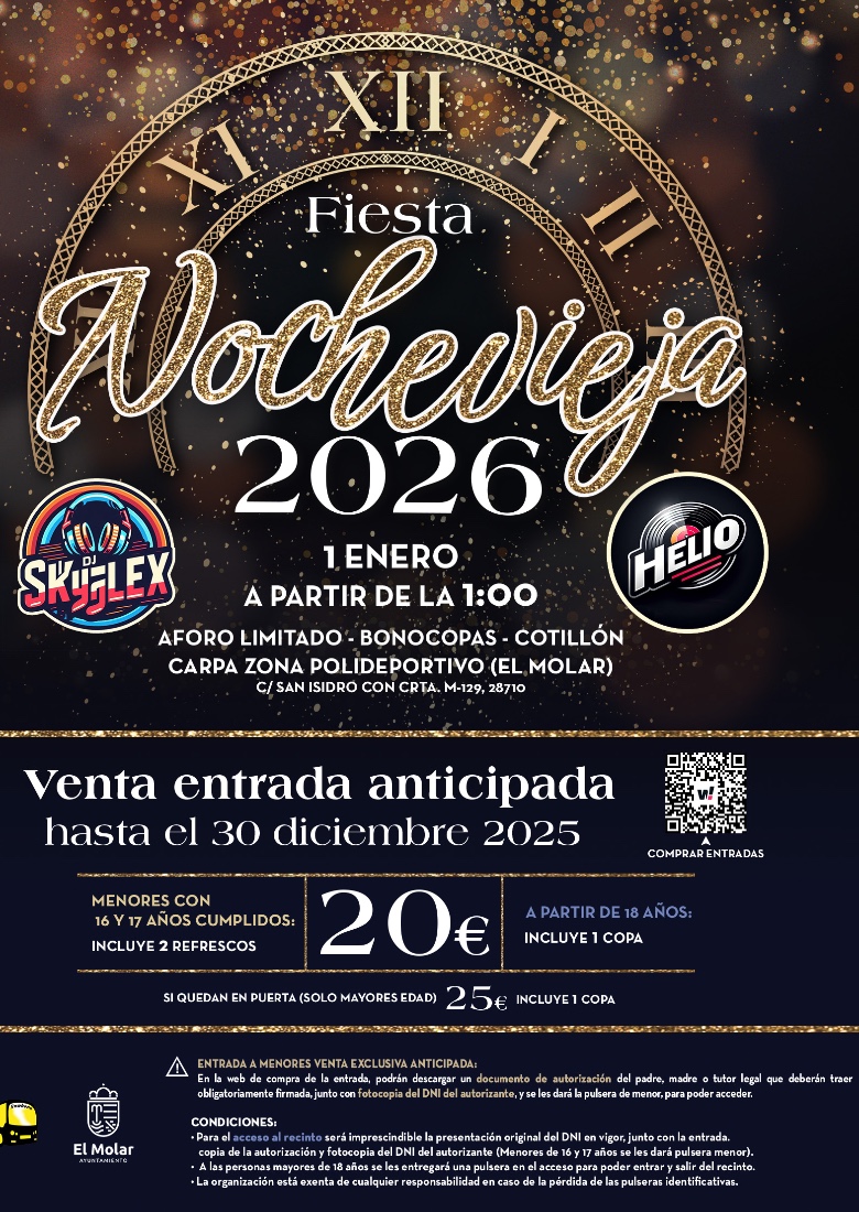 FIESTA DE NOCHEVIEJA 2026 FIESTA DE NOCHEVIEJA 2026