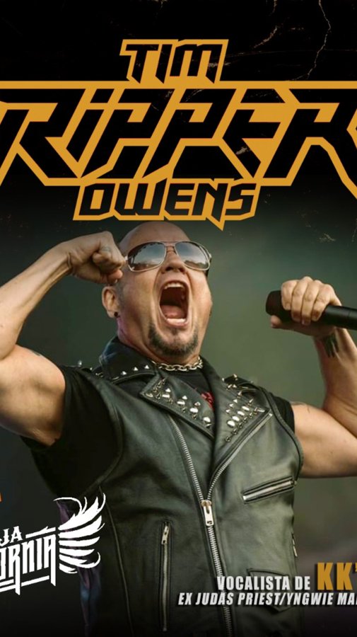 TIM RIPPER OWENS + BAJA CALIFORNIA en Vitoria TIM RIPPER OWENS + BAJA CALIFORNIA en Vitoria