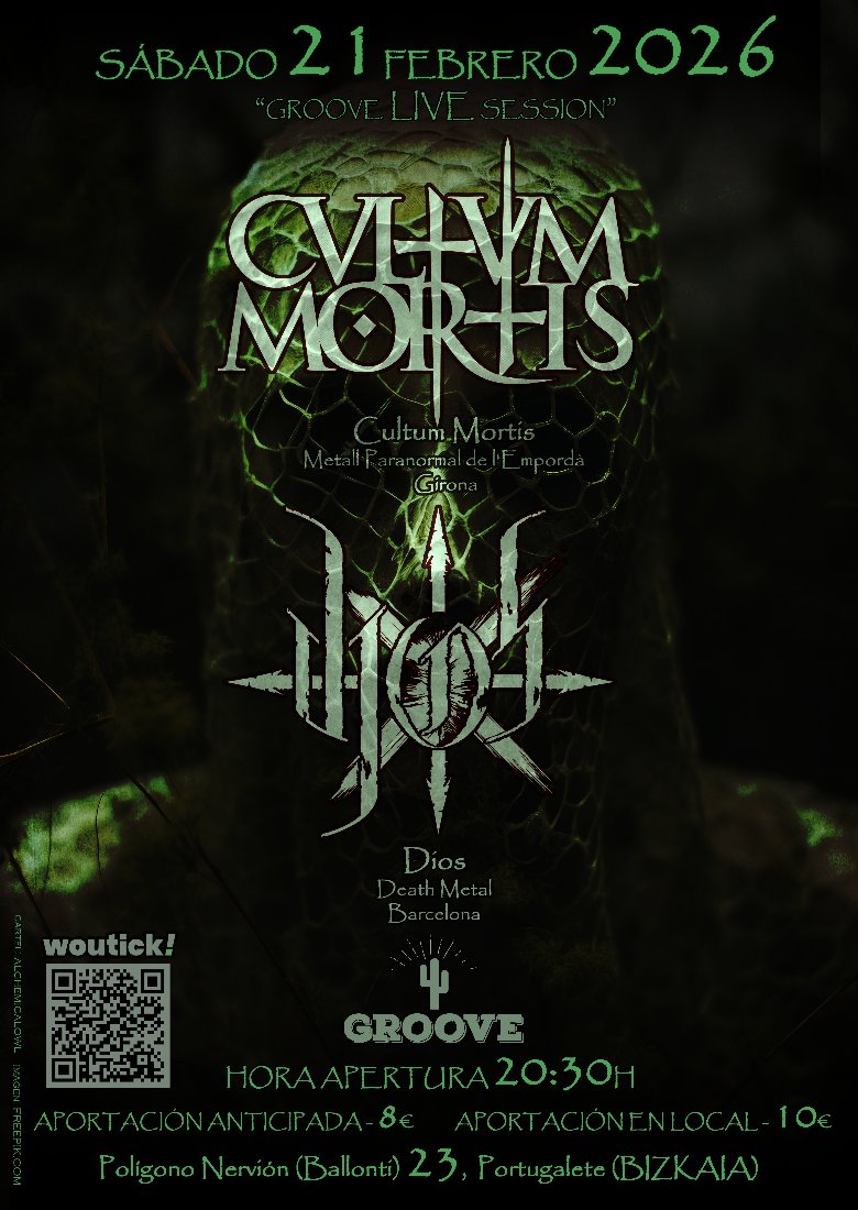 Cultum Mortis y DIOS en Portugalete