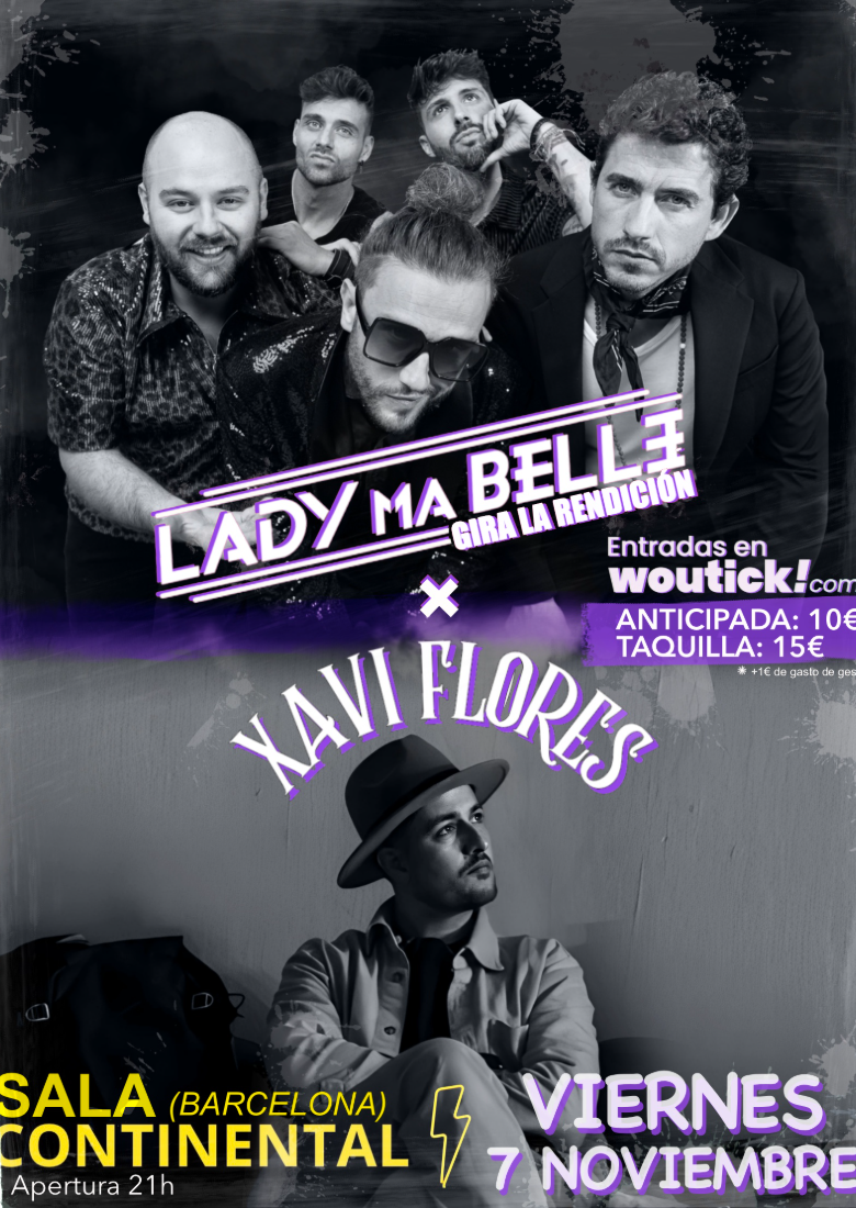 LADY MA BELLE en concierto en Barcelona LADY MA BELLE en concierto en Barcelona