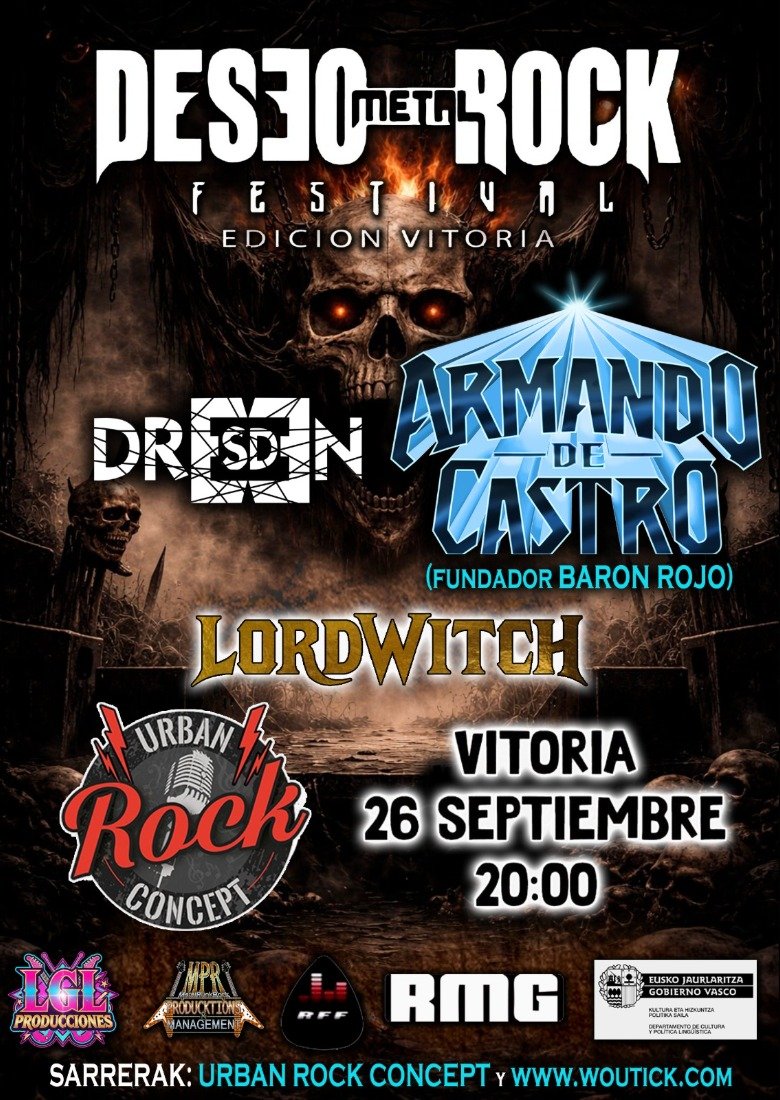 DESEO METAL ROCK (ARMANDO DE CASTRO + DRESDEN + LORDWITCH) DESEO METAL ROCK (ARMANDO DE CASTRO + DRESDEN + LORDWITCH)