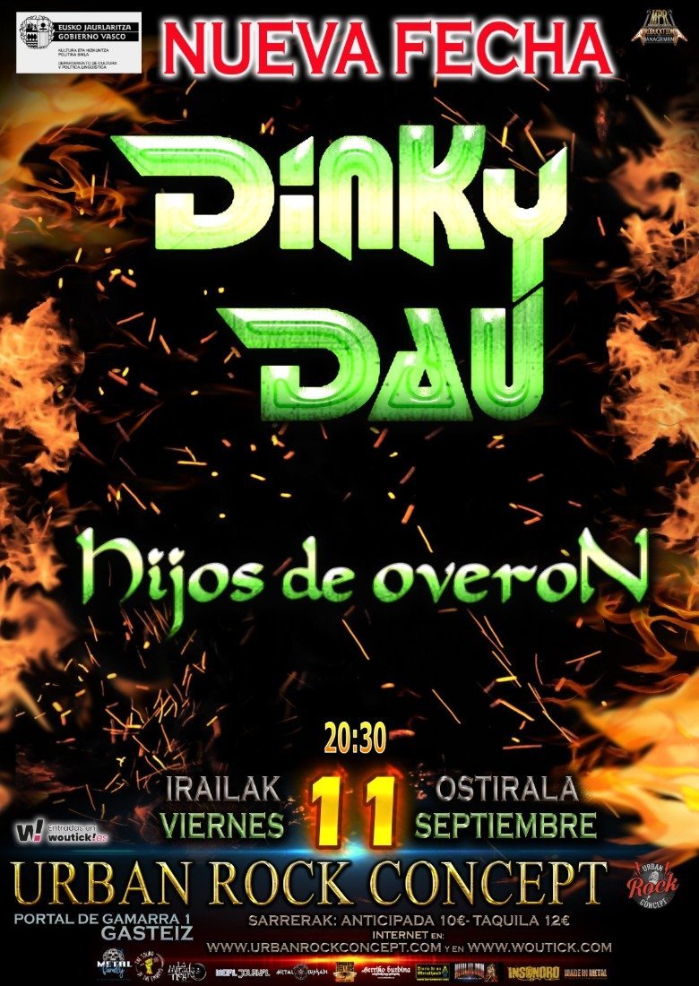 DINKY DAU + HIJOS DE OVERON en Vitoria DINKY DAU + HIJOS DE OVERON en Vitoria
