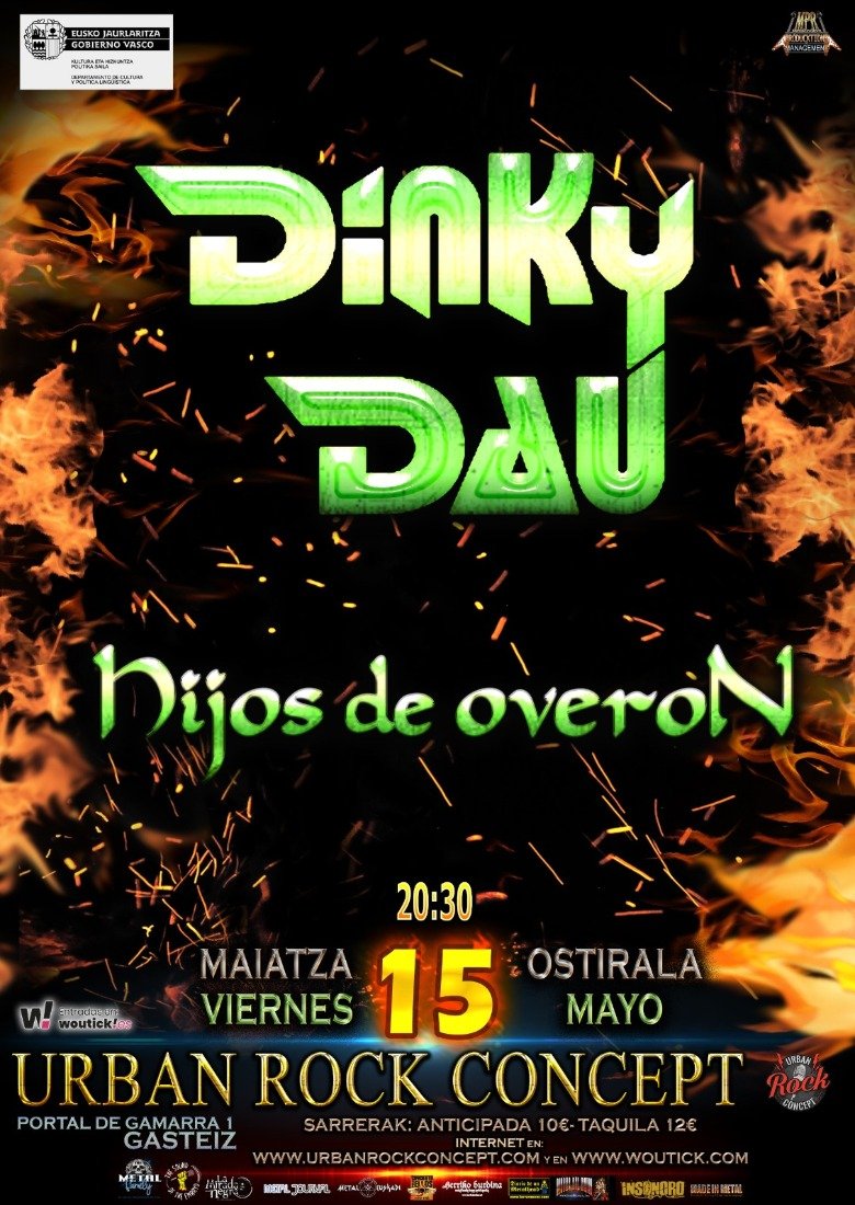 DINKY DAU + HIJOS DE OVERON en Vitoria DINKY DAU + HIJOS DE OVERON en Vitoria