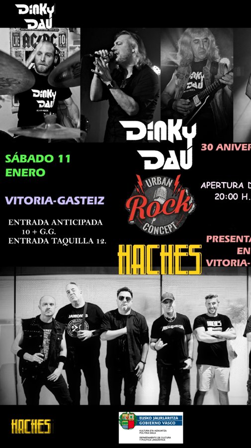 DINKY DAU + HACHES en Vitoria DINKY DAU + HACHES en Vitoria