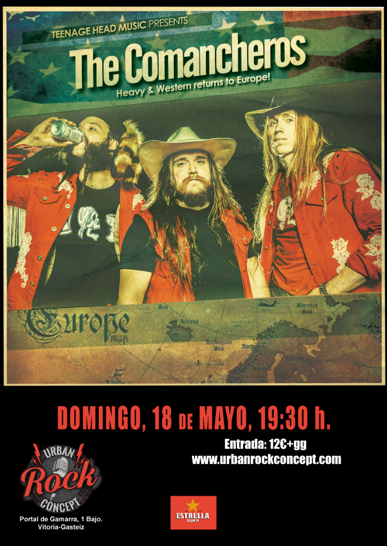 THE COMANCHEROS en Vitoria THE COMANCHEROS en Vitoria