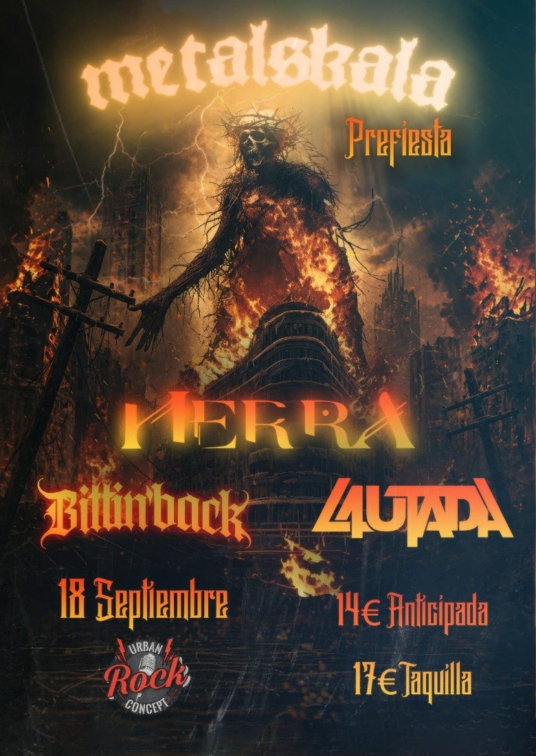 HERRA + BITTIN BACK + LAUTADA en Vitoria HERRA + BITTIN BACK + LAUTADA en Vitoria