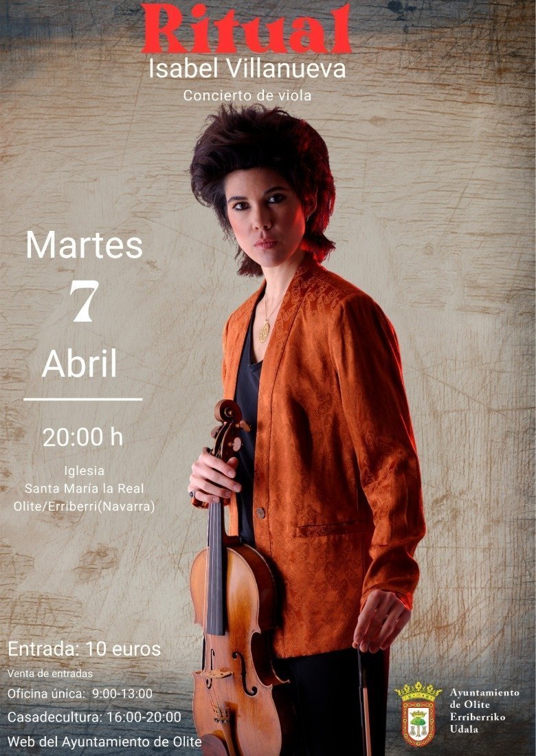 Isabel Villanueva en Olite/Erriberri Isabel Villanueva en Olite/Erriberri