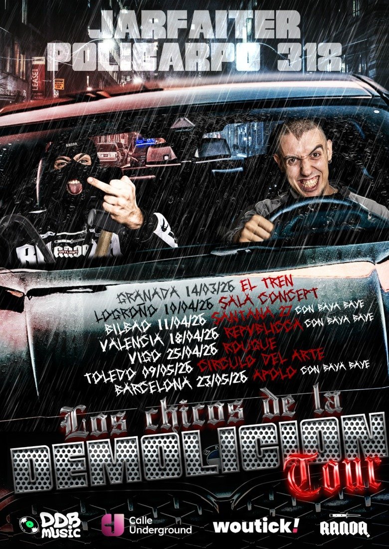 Jarfaiter & Policarpo318 - Vigo, Sala Rogue Jarfaiter & Policarpo318 - Vigo, Sala Rogue