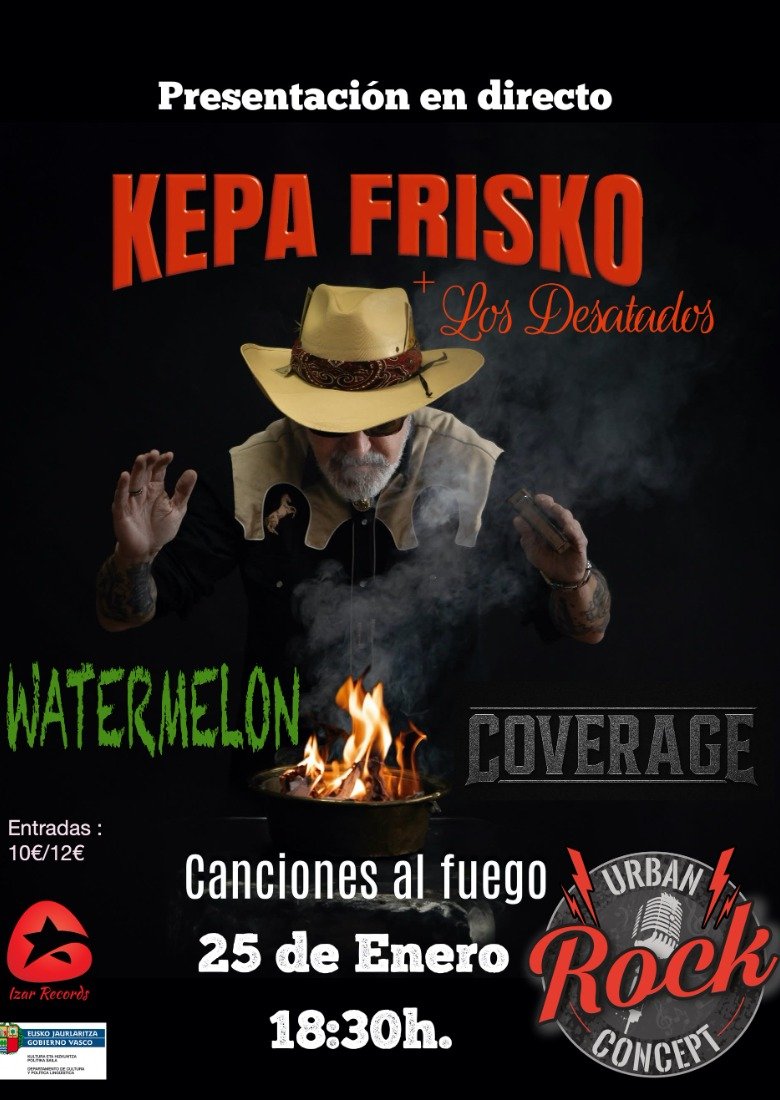 KEPA FRISKO + WATERMELON + COVERAGE en Vitoria