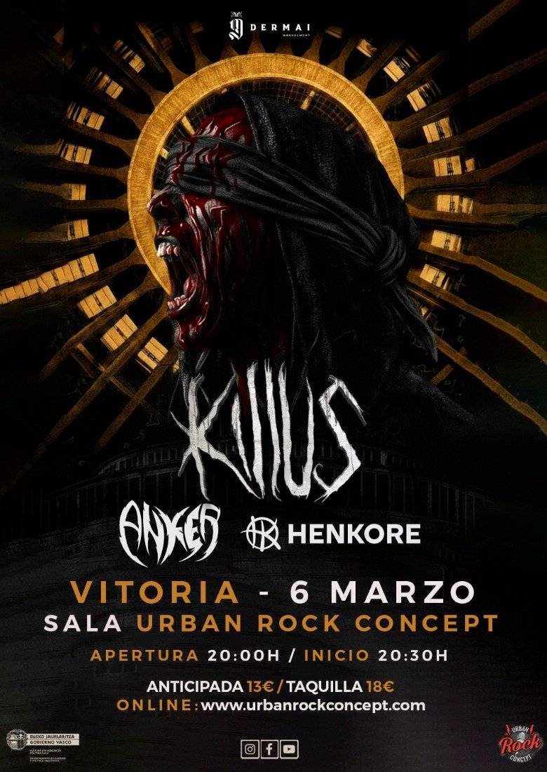 KILLUS + ANKER + HENKORE en Vitoria KILLUS + ANKER + HENKORE en Vitoria