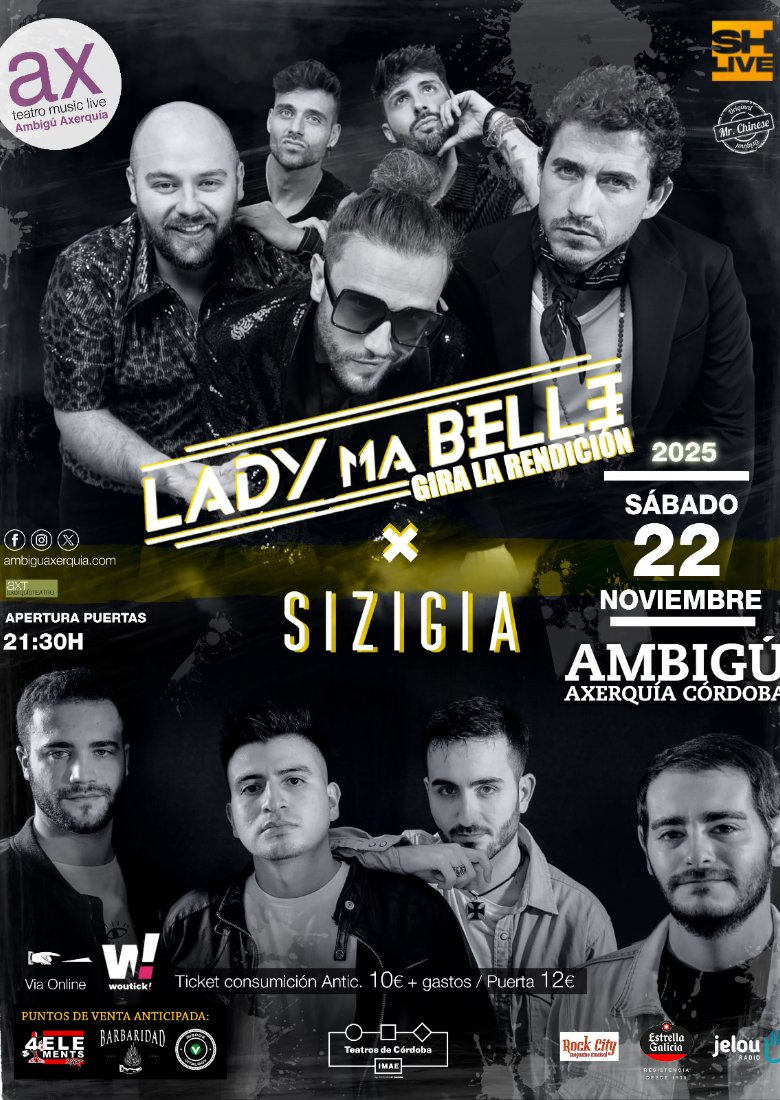 LADY MA BELLE en concierto en Córdoba LADY MA BELLE en concierto en Córdoba