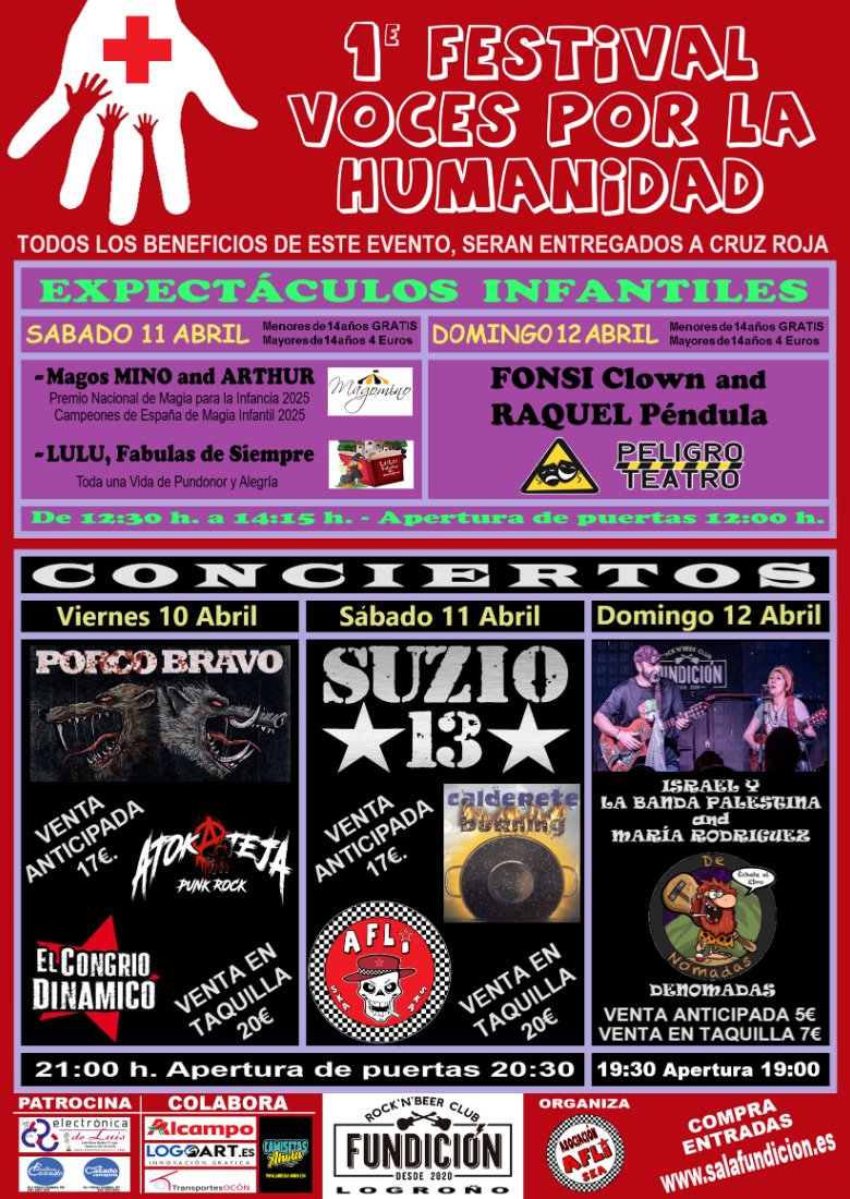 MAGOS MINO & ARTHUR + LULU FABULAS DE SIEMPRE - BENÉFICO CRUZ ROJA MAGOS MINO & ARTHUR + LULU FABULAS DE SIEMPRE - BENÉFICO CRUZ ROJA