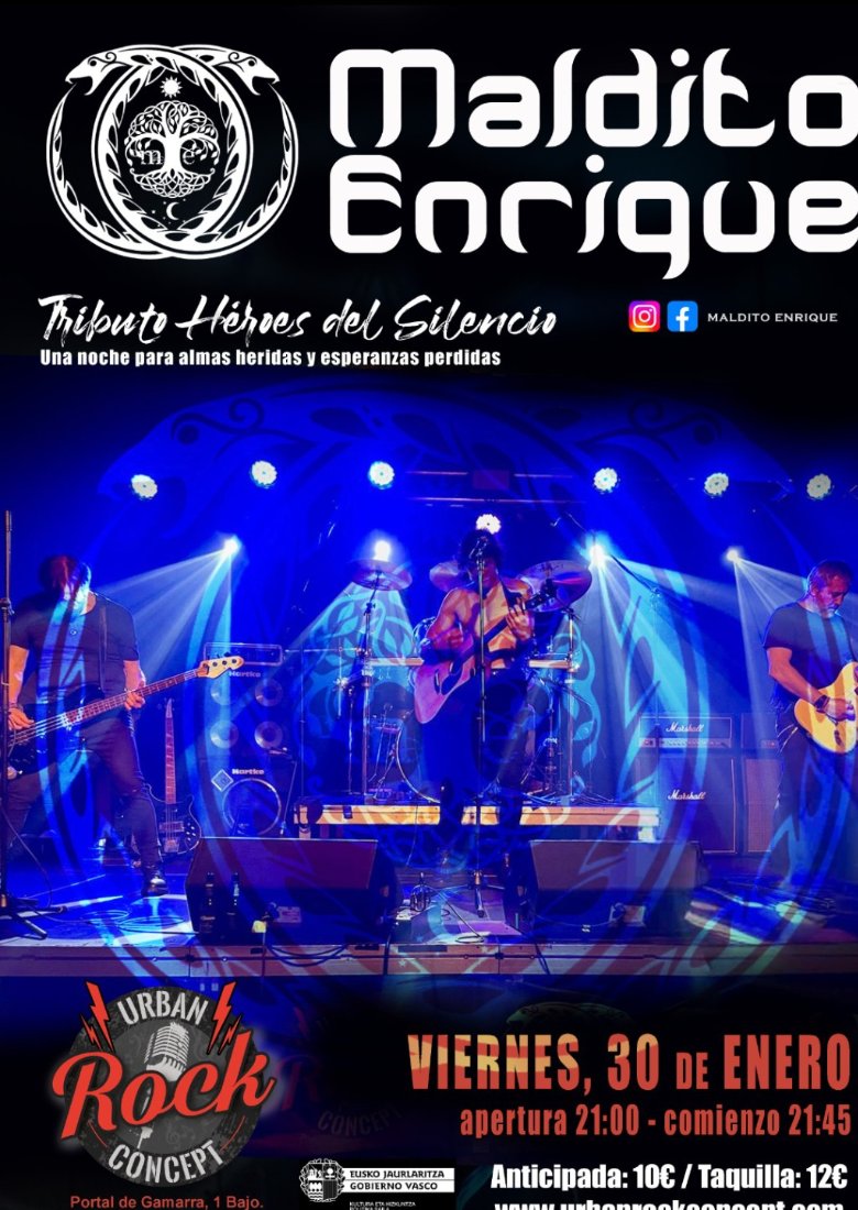 MALDITO ENRIQUE (TRIBUTO A HEROES DEL SILENCIO) MALDITO ENRIQUE (TRIBUTO A HEROES DEL SILENCIO)