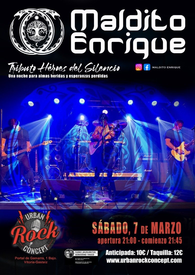 MALDITO ENRIQUE (TRIBUTO A HEROES DEL SILENCIO) MALDITO ENRIQUE (TRIBUTO A HEROES DEL SILENCIO)