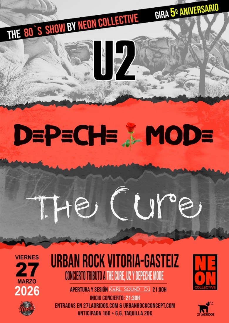 NEON COLLECTIVE (U2 + DEPECHE MODE + THE CURE) NEON COLLECTIVE (U2 + DEPECHE MODE + THE CURE)
