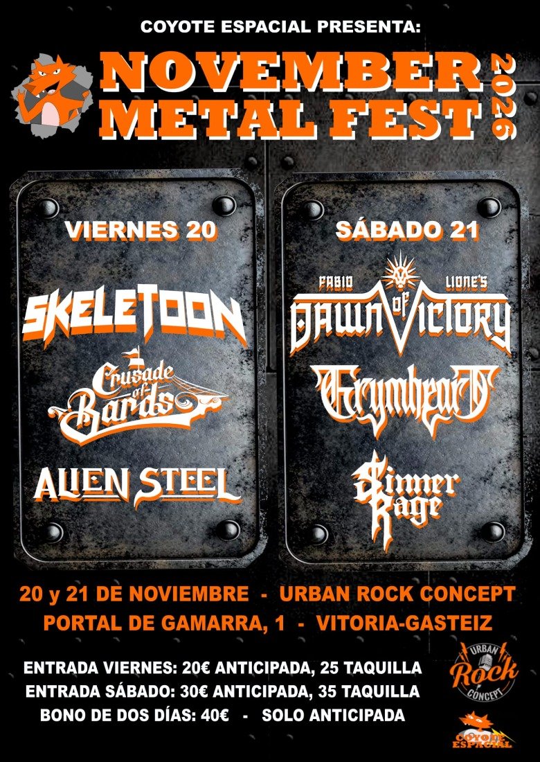 NOVEMBER METAL FEST 2026 NOVEMBER METAL FEST 2026